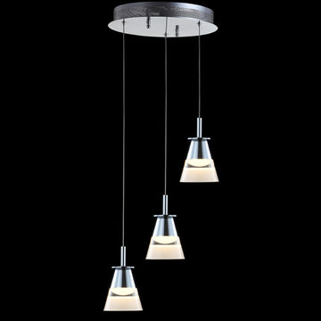 Alain Adjustable Metal Integrated LED Pendant